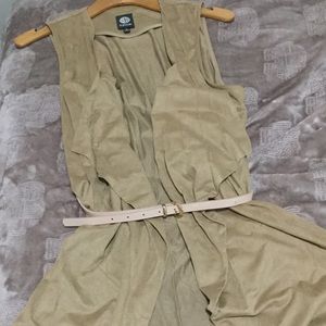 Bobeau Faux Suede Vest